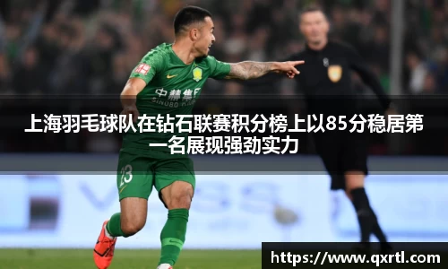 上海羽毛球队在钻石联赛积分榜上以85分稳居第一名展现强劲实力