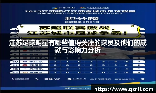 江苏足球明星有哪些值得关注的球员及他们的成就与影响力分析